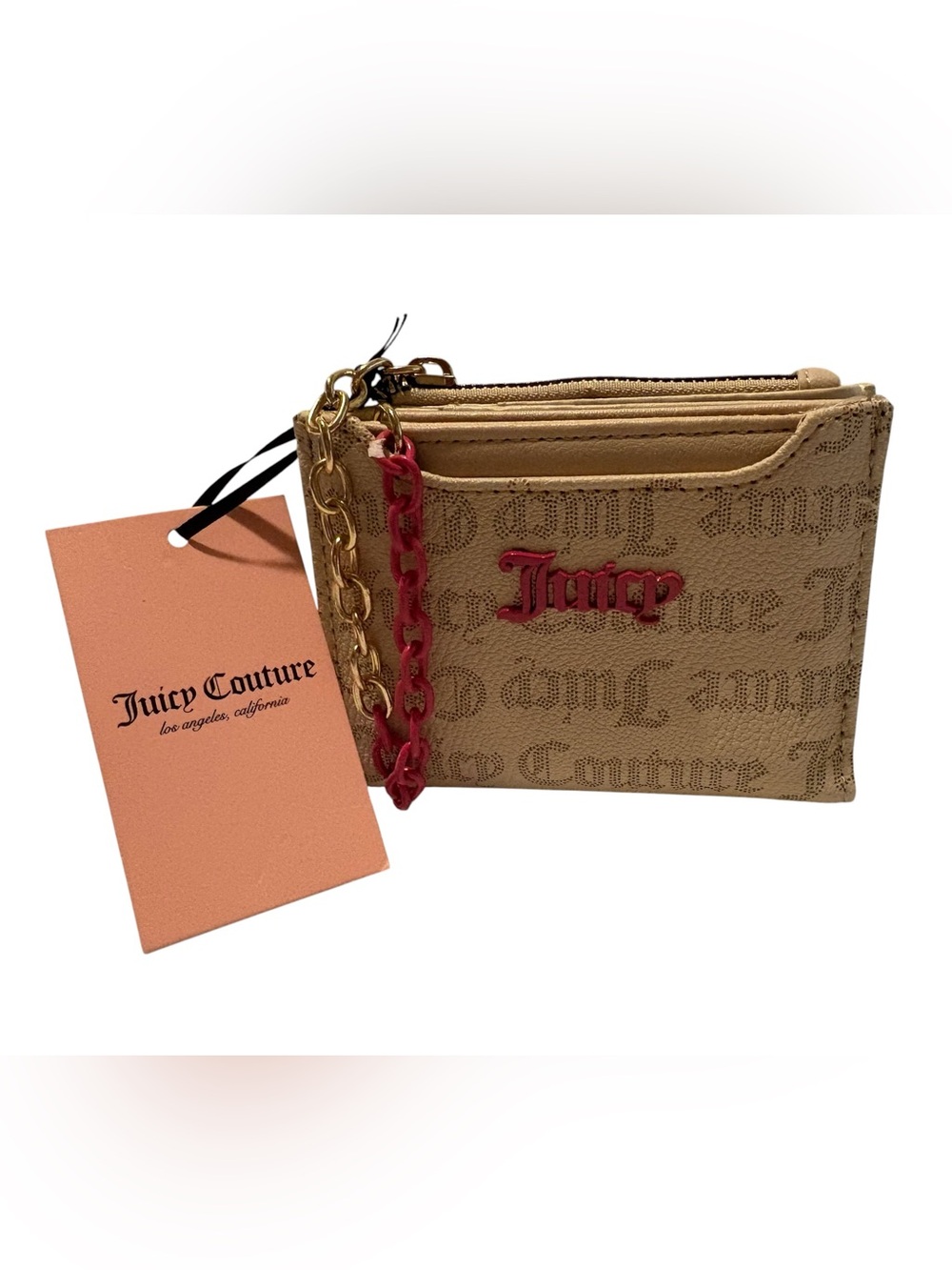 Juicy Couture “Can't Tame Her” Pullout Card Case